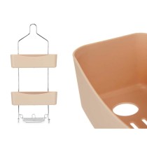 Bathroom Shelves Berilo W7072 - 384 Beige Metal Plastic 28 x 60 x 14 cm (6 Units)