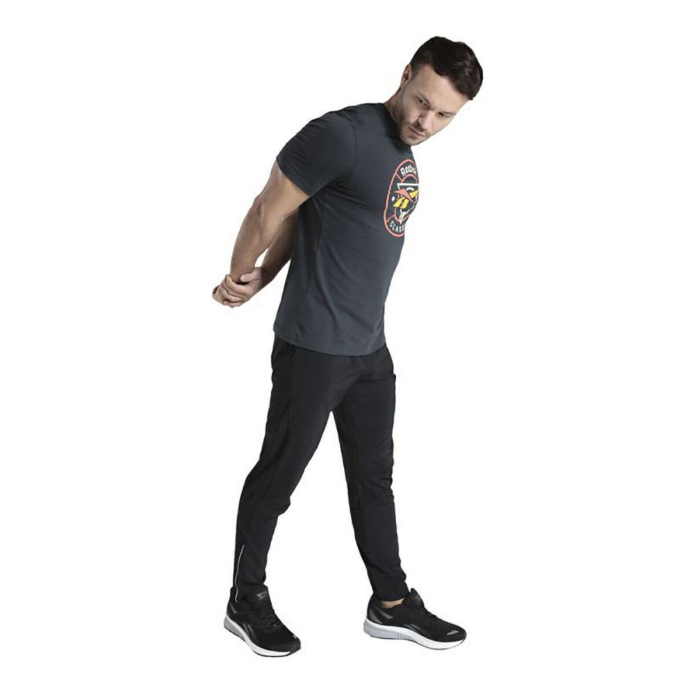 Herren Kurzarm-T-Shirt Reebok  Classic Trail Schwarz