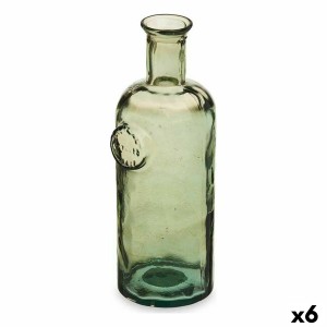 Dekorative Flasche Gift Decor Stamp Champagne 13 x 34 x 12 cm Dekoration (6 Stück)