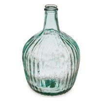 Bouteille décorative Gift Decor 2255/04R Transparent Rayures 4 L 19 x 30 x 19 cm 16 x 29,5 x 16 cm Décoration (4 Unités)