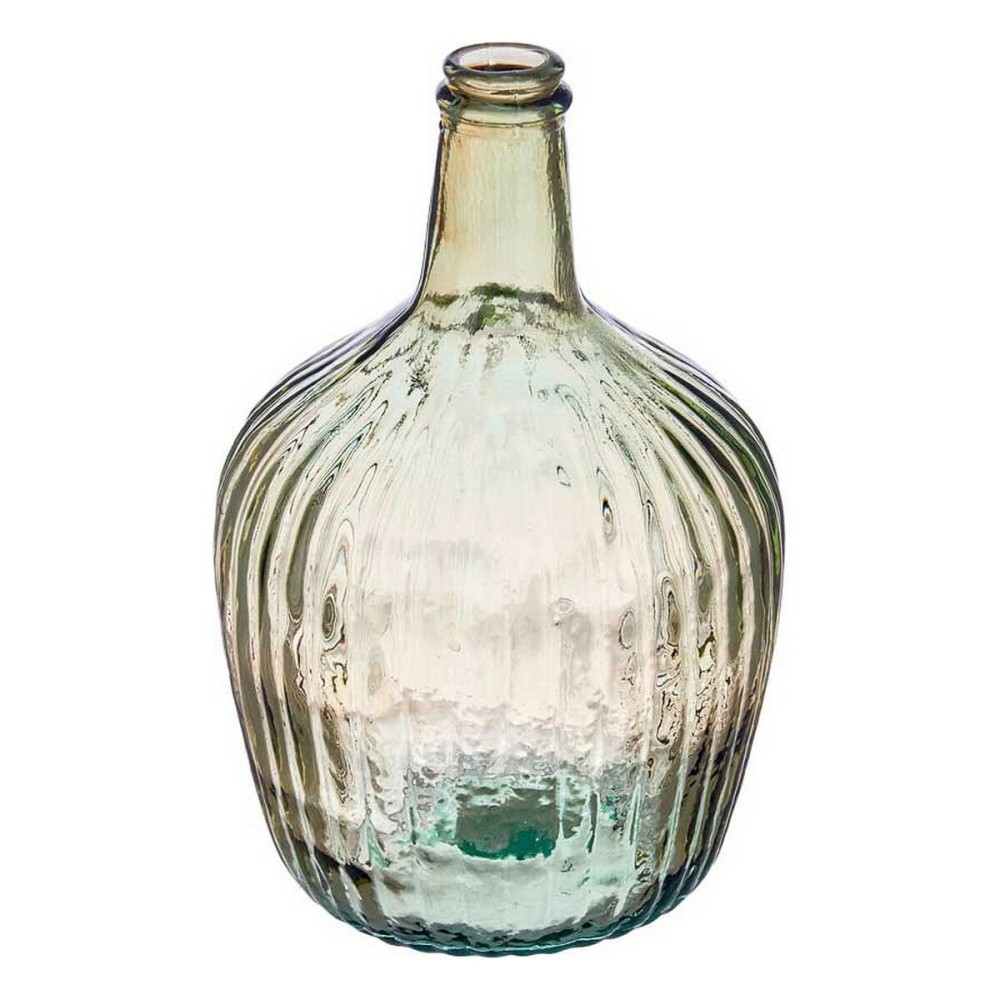 Bouteille décorative Gift Decor 2255/04R-CH Transparent Champagne Rayures 4 L 17 x 29 x 17 cm Décoration (4 Unités)