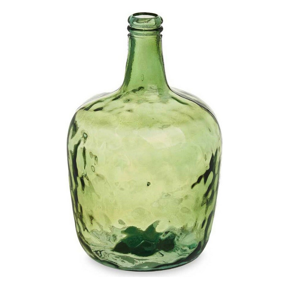 Bouteille décorative Gift Decor 2255/08-G Vert Lisse 8 L 22 x 37,5 x 22 cm Décoration (2 Unités)