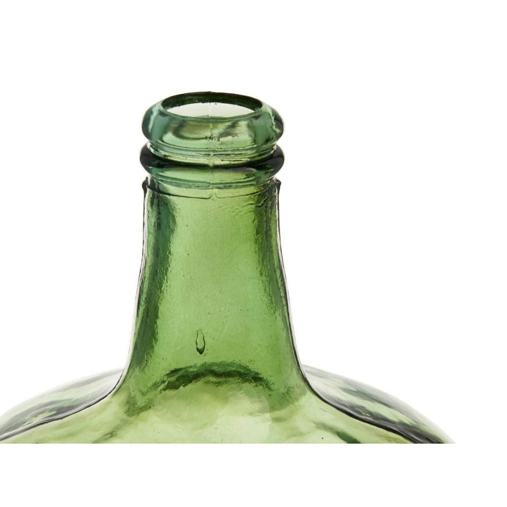 Bouteille décorative Gift Decor 2255/08-G Vert Lisse 8 L 22 x 37,5 x 22 cm Décoration (2 Unités)