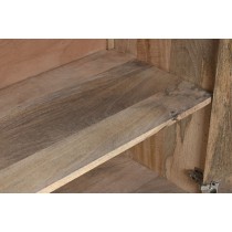 Buffet DKD Home Decor Blanc Crème Bois de manguier 180 x 40 x 80 cm