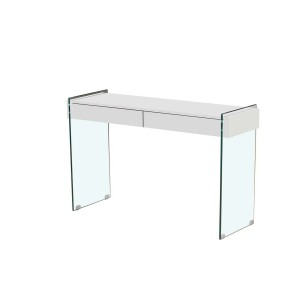 Eingangsbereich DKD Home Decor Weiß Durchsichtig 120 x 40 x 76 cm