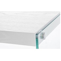 Eingangsbereich DKD Home Decor Weiß Durchsichtig 120 x 40 x 76 cm