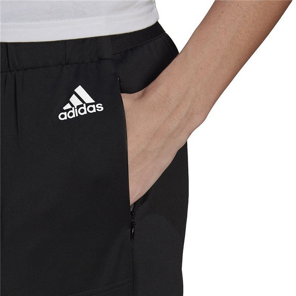 Lange Sporthose Adidas Sportswear Versatile Damen Schwarz