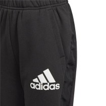 Trainingshose für Kinder Adidas Badge of Sport Schwarz