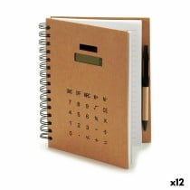 Spiral Notebook with Pen Pincello AR1810114 2,5 x 21 x 18 cm Calculator (12 Units)