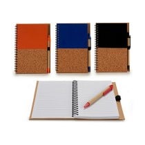 Spiral Notebook with Pen Pincello 1711112 12,5 x 18 cm Wood (12 Units)