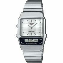 Unisex-Uhr Casio VINTAGE EDGY COLLECTION Silberfarben (Ø 40 mm) (Ø 32 mm)
