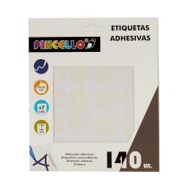 Étiquettes adhésives Pincello 1711078 Blanc 22 x 49 mm Pomme (12 Unités)