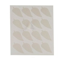 Klebeetiketten Pincello 1711079 Weiß 22 x 49 mm Blatt (12 Stück)