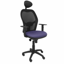 Office Chair with Headrest Jorquera P&C ALI261C Blue