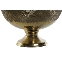 Tischdekoration DKD Home Decor Gold Silberfarben Aluminium 25 x 25 x 18 cm (2 Stück)