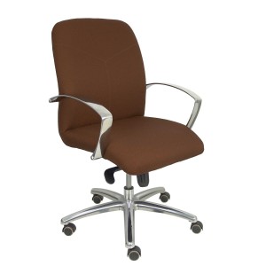 Chaise de Bureau Caudete Piqueras y Crespo BALI463 Brun foncé