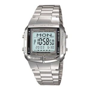 Herrenuhr Casio DATABANK Silberfarben (Ø 38 mm)