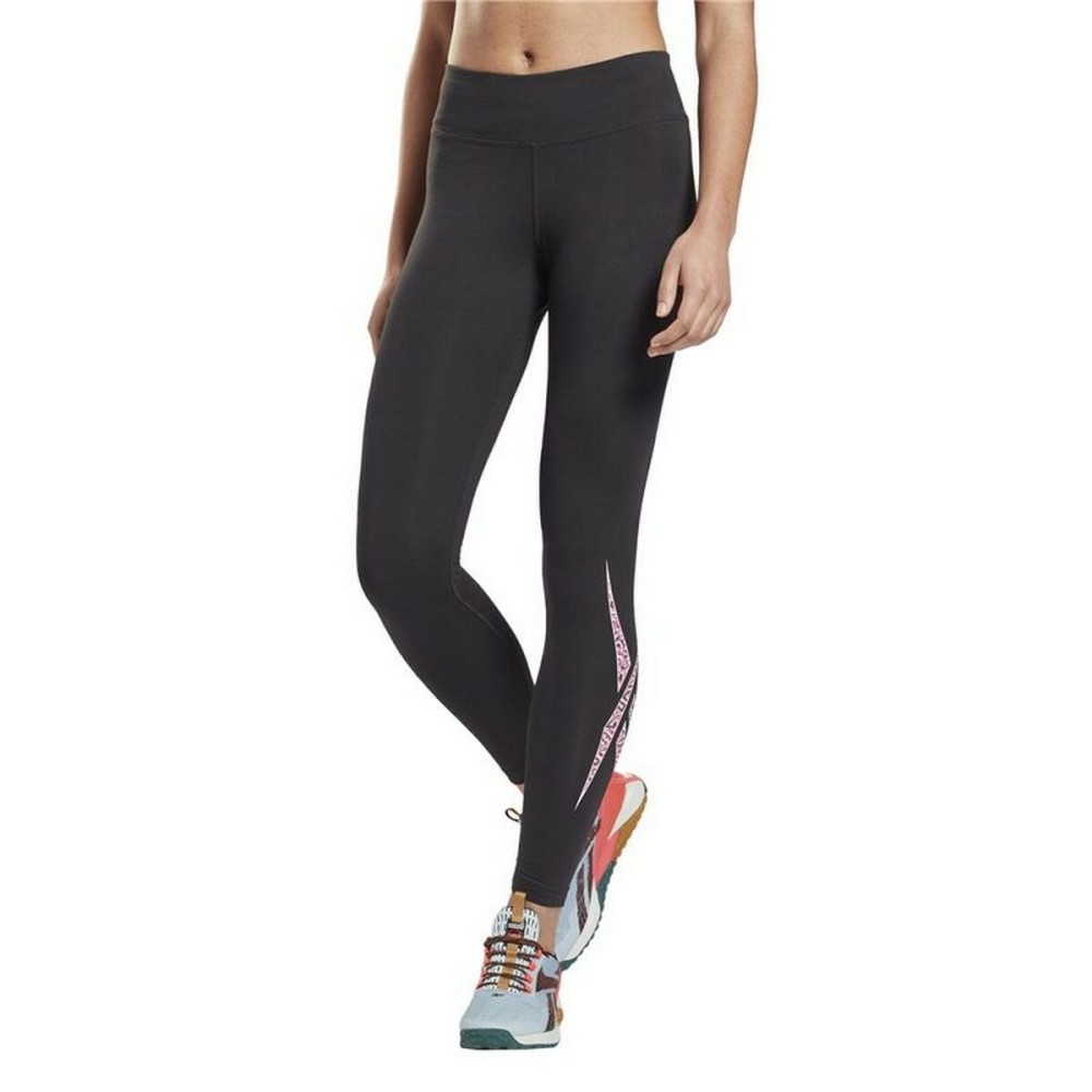 Leggings de Sport pour Femmes Reebok Moder Safari Noir