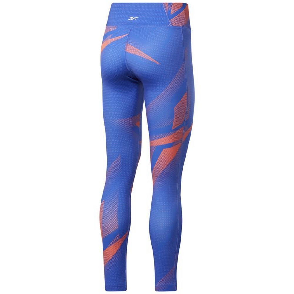 Leggings de Sport pour Femmes Reebok MYT Printed Bleu