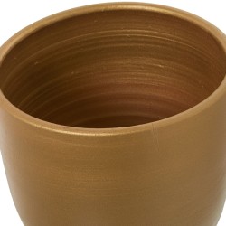 Set of Planters Alexandra House Living Brown Ceramic (3 Pieces)