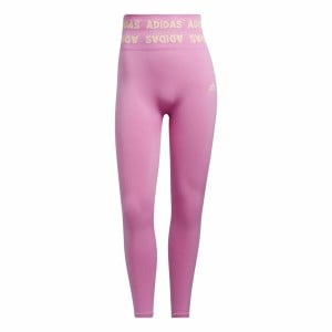 Leggings de Sport pour Femmes Adidas Aeroknit Rose