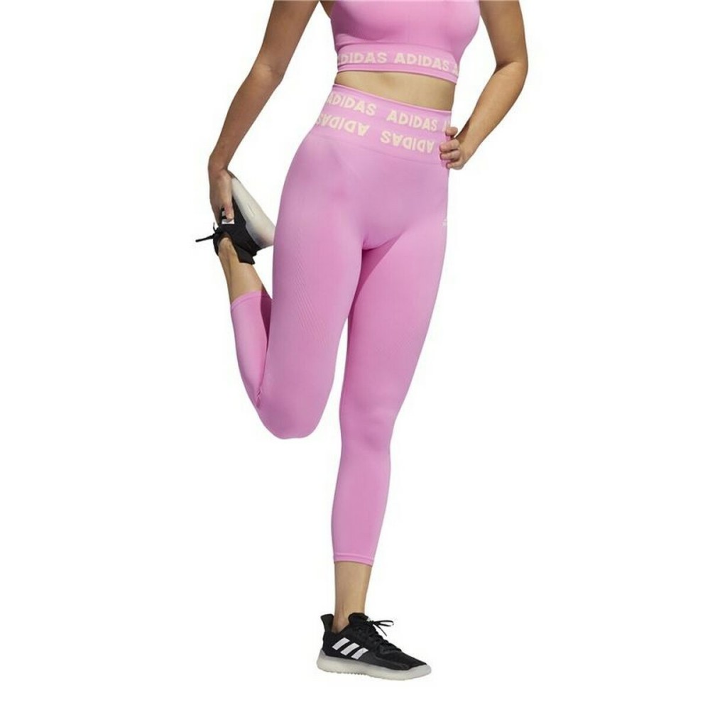 Sport leggings for Women Adidas Aeroknit Pink