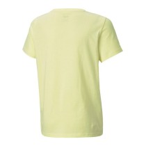 T shirt à manches courtes Enfant Puma  Alpha Graphic Jaune