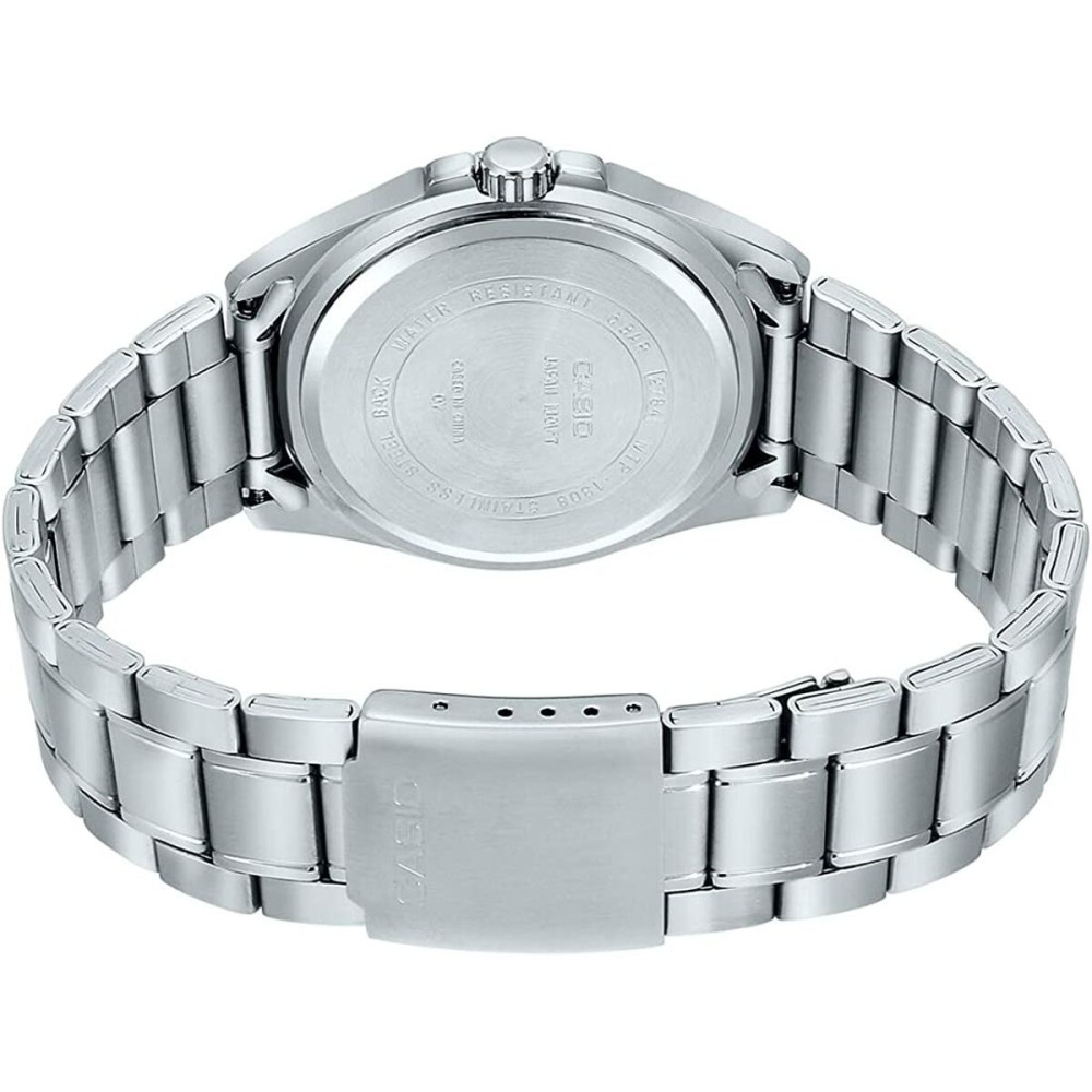 Herrenuhr Casio BOLD DATE - BLUE Silberfarben (Ø 43,5 mm)