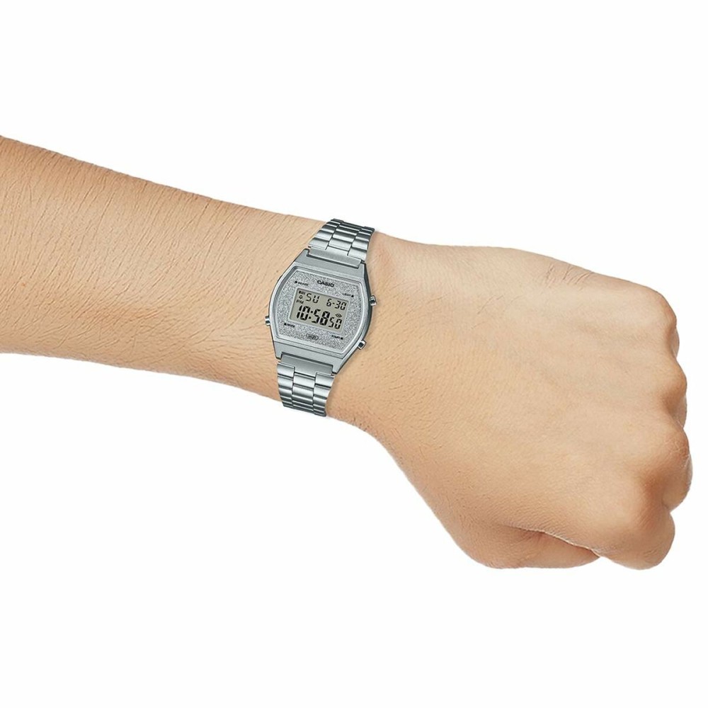 Damenuhr Casio VINTAGE GLITTER SERIE Silberfarben (Ø 35 mm)