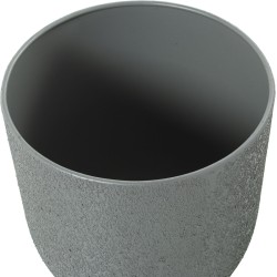 Set of Planters Alexandra House Living Grey Metal (2 Pieces)