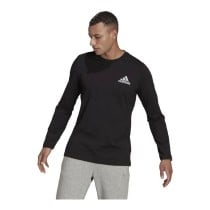 Men’s Long Sleeve T-Shirt Adidas Spray Graphic Black