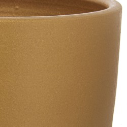 Set of Planters Alexandra House Living Brown Ceramic (3 Pieces)