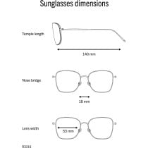 Lunettes de soleil Femme Rodenstock R3316
