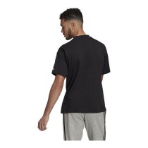 Herren Kurzarm-T-Shirt Adidas Giant Logo Schwarz