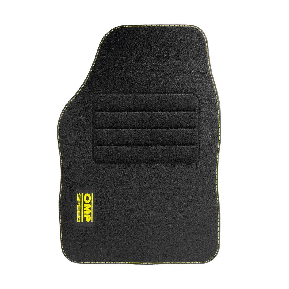 Car Floor Mat OMP SPEED Universal Yellow