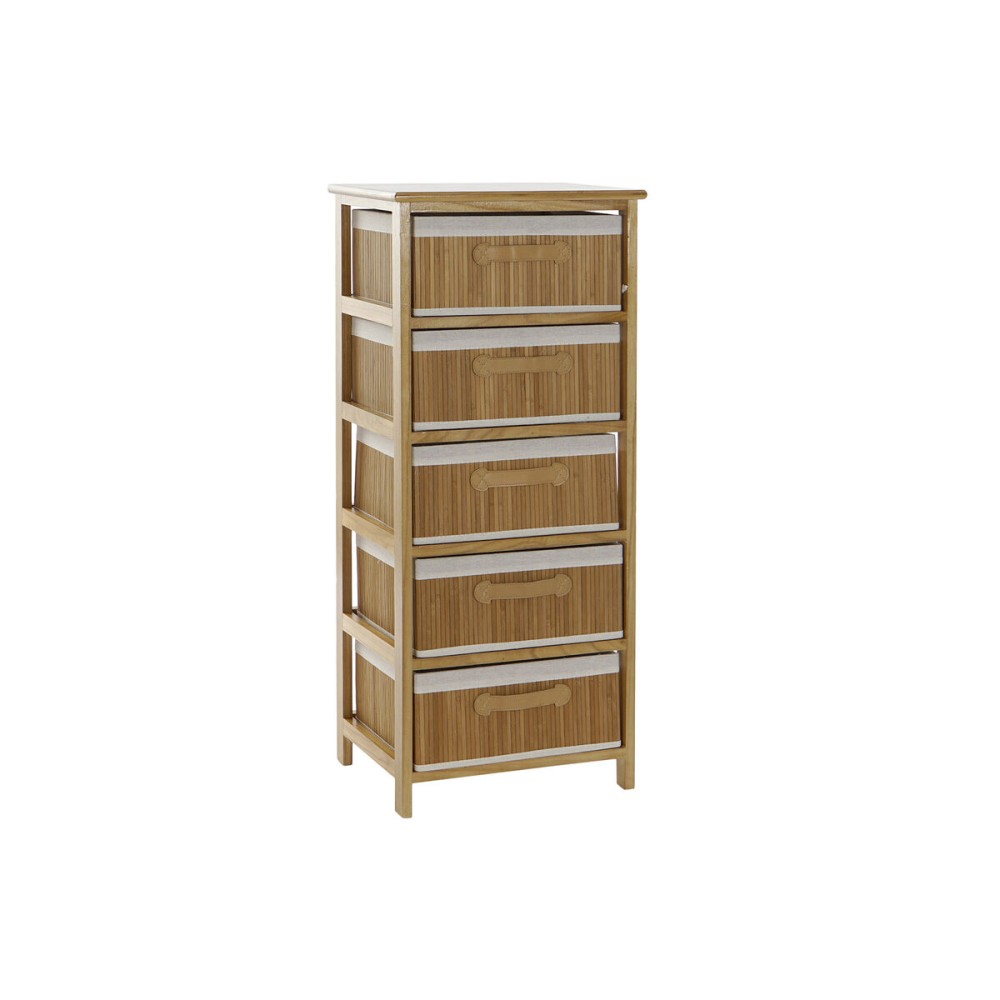 Chest of drawers DKD Home Decor Natural Bamboo Paolownia wood 42 x 32 x 98 cm