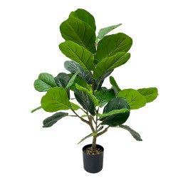 Plante décorative Alexandra House Living Plastique Ficus 90 cm