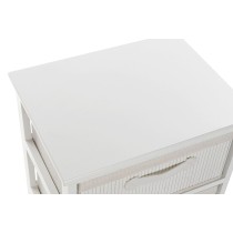 Chest of drawers DKD Home Decor White Bamboo Paolownia wood 42 x 32 x 63 cm