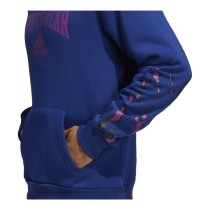 Men’s Hoodie Adidas Reverse Retro Future Icons Blue