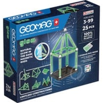 Playset Geomag Glow Recycled 25 Pièces