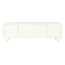 Meubles de télévision DKD Home Decor Blanc Bois MDF 160 x 37 x 50 cm
