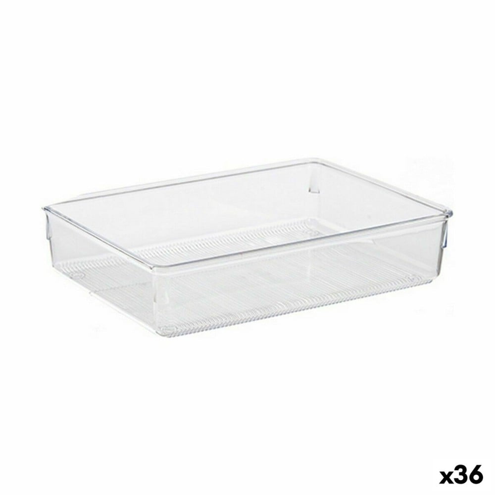Mehrzweck-Organizer CH99113-1 Durchsichtig Kunststoff 24 x 5,5 x 15,8 cm Mehrzweck (36 Stück)