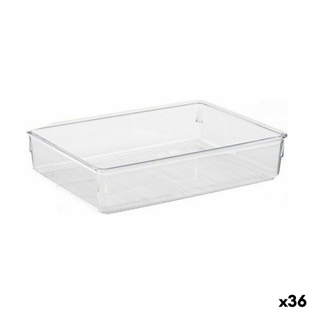 Organisateur polyvalent CH99113-1 Transparent Plastique 24 x 5,5 x 15,8 cm Polyvalents (36 Unités)