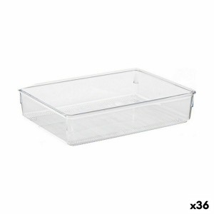 Organisateur polyvalent CH99113-1 Transparent Plastique 24 x 5,5 x 15,8 cm Polyvalents (36 Unités)