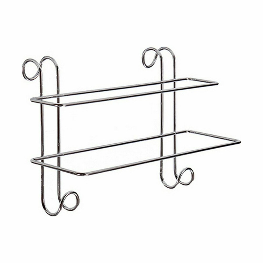 Bar towel rail W4294 Silver Metal 14 x 20 x 39 cm (6 Units)