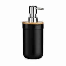 Distributeur de Savon Berilo 51710 Noir Bambou polypropylène 350 ml 8 x 17 x 9 cm (6 Unités)