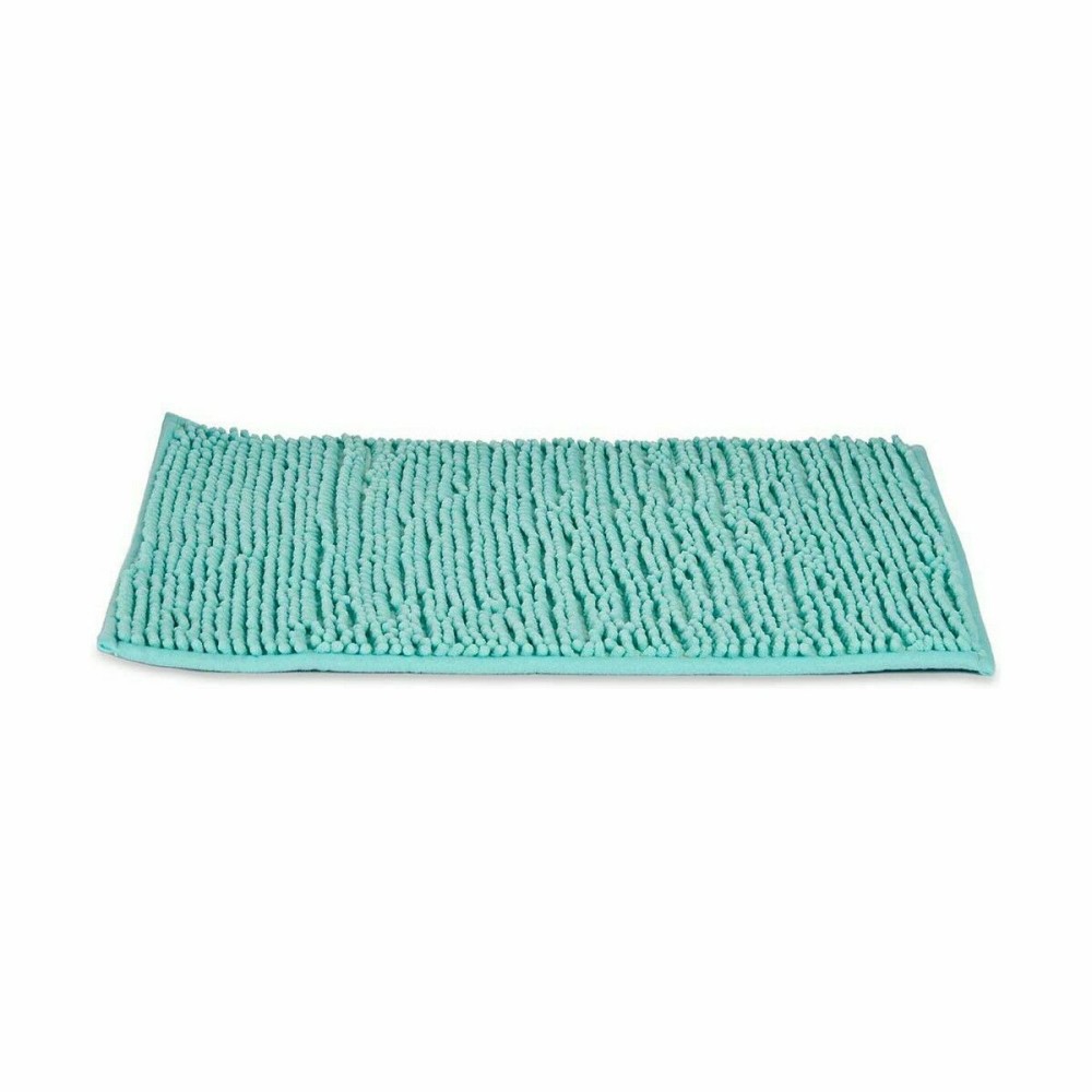 Bath rug Berilo DJ/9 Turquoise 59 x 40 x 2,5 cm (12 Units)