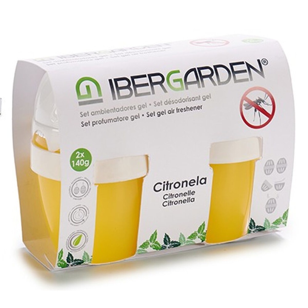 Lufterfrischer-Set Ibergarden 1165 Zitronella Gel (24 Stück)