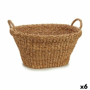 Korb Mit Griffen Braun 32 L 58 x 27 x 52 cm (6 Stück)