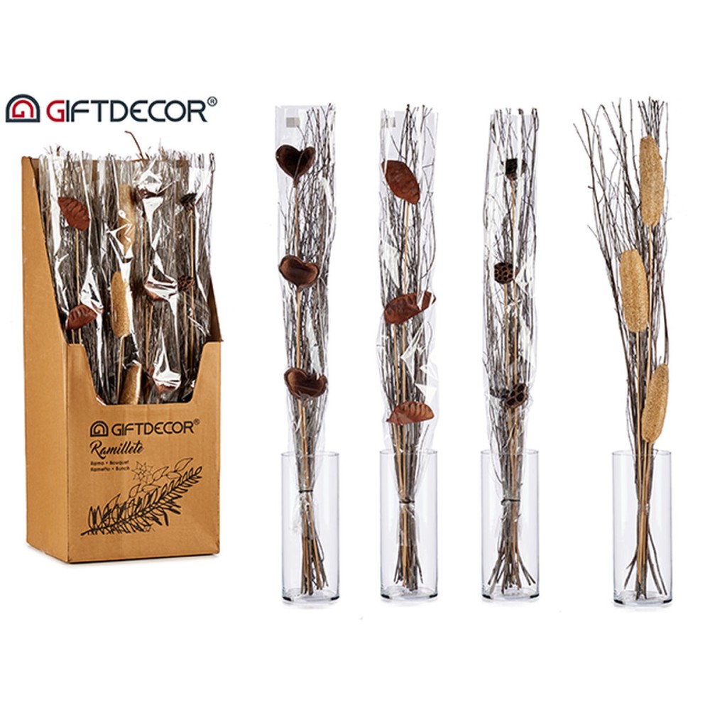 Bouquets Gift Decor 77191 Gris Naturel 100 cm 12 x 96 x 10 cm (24 Unités)